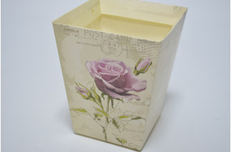 Коробочка для цветов "Роза" 12см*15см*9см (9594)