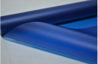 Пленка матовая 60см*10м синяя (3731)