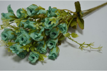 Букет "Мелкая роза" 30см тиффани (9559)