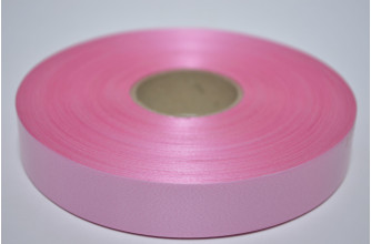 Лента простая 2см*100м пыльно-розовая (0018)