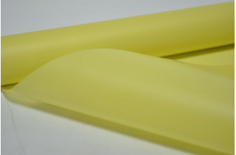 Пленка матовая 60см*10м нежно-желтая (5618)