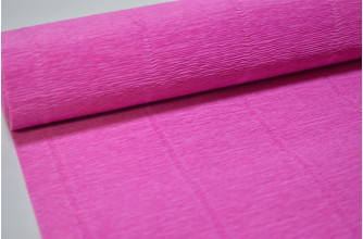 Гофрированная бумага 50см*2,5м (Италия) 550 розовая (5003)