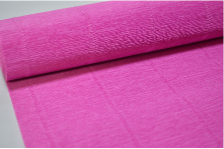 Гофрированная бумага 50см*2,5м (Италия) 550 розовая (5003)