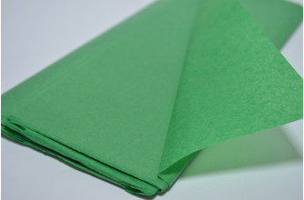 Бумага тишью 51*66см (10шт) зелёная (8467)
