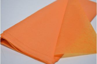 Бумага тишью 51*66см (10шт) оранжевая (5389)